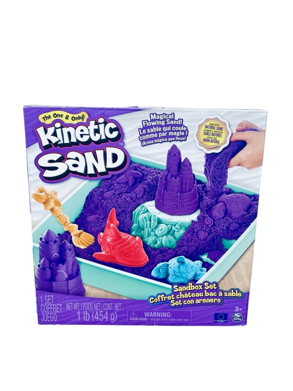 Kinetic Sand Sandbox Set